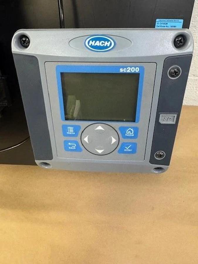 Used Hach CL17SC Colorimetric Chlorine Analyzer, SC200 Universal Controller