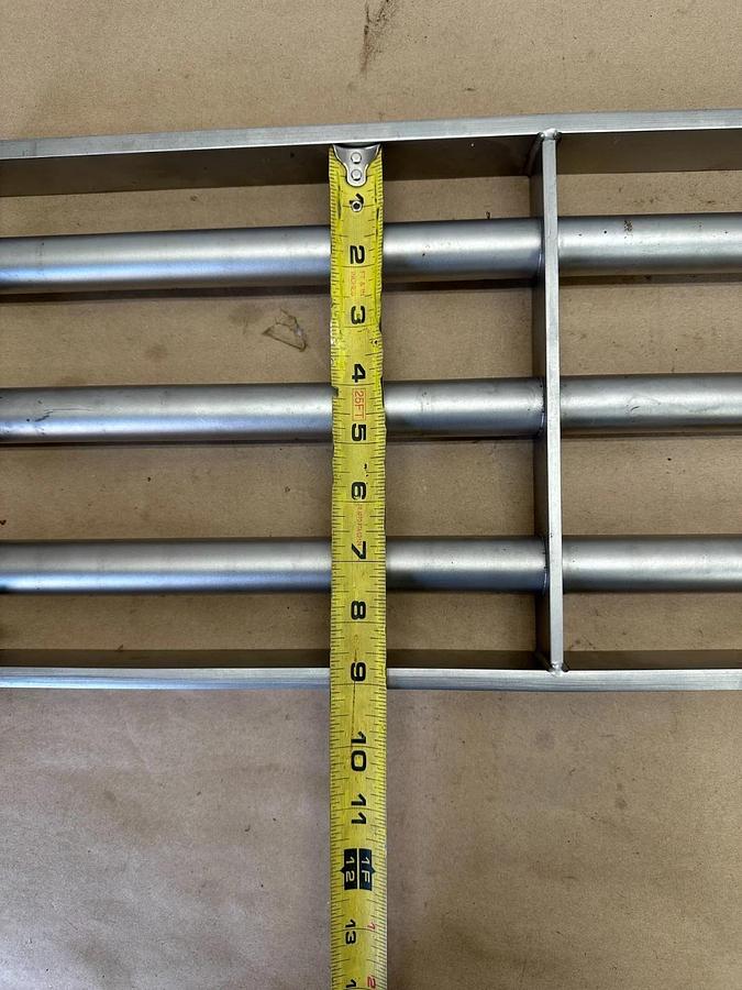 Used Eries RE6HP Grate Magnet, 8.5” x 21”, Tube Diameter 1” *NEW*