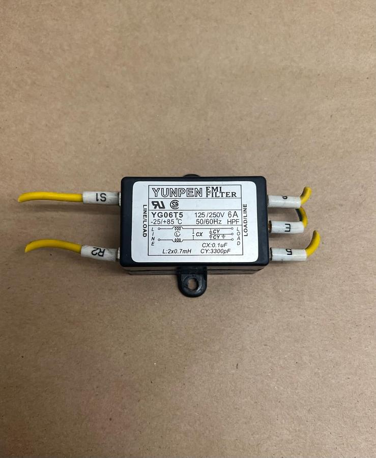 Used Yunpen YG06T5 EMI Filter