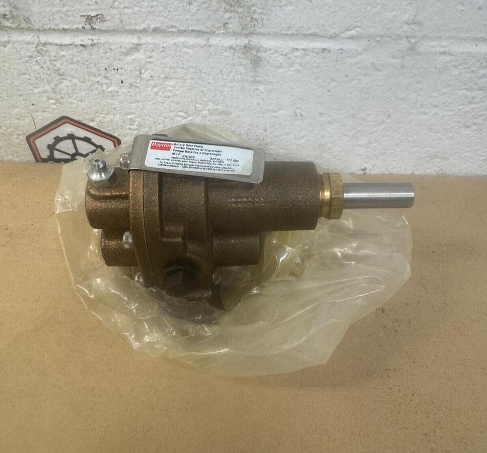 Dayton 4KHG5 Rotary Gear Pump Head 1/4" 1/4HP
