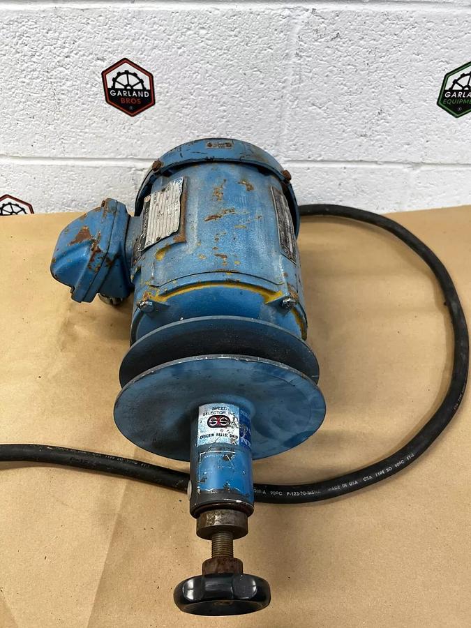 Used Underwriters Laboratories INC. 6023-50-R08R138R072M Electric Motor Type L