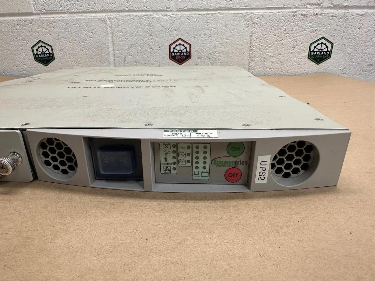 Used Acumentrics ANG1501U28.5KPNLIC1 Rugged Blade UPS Parallel