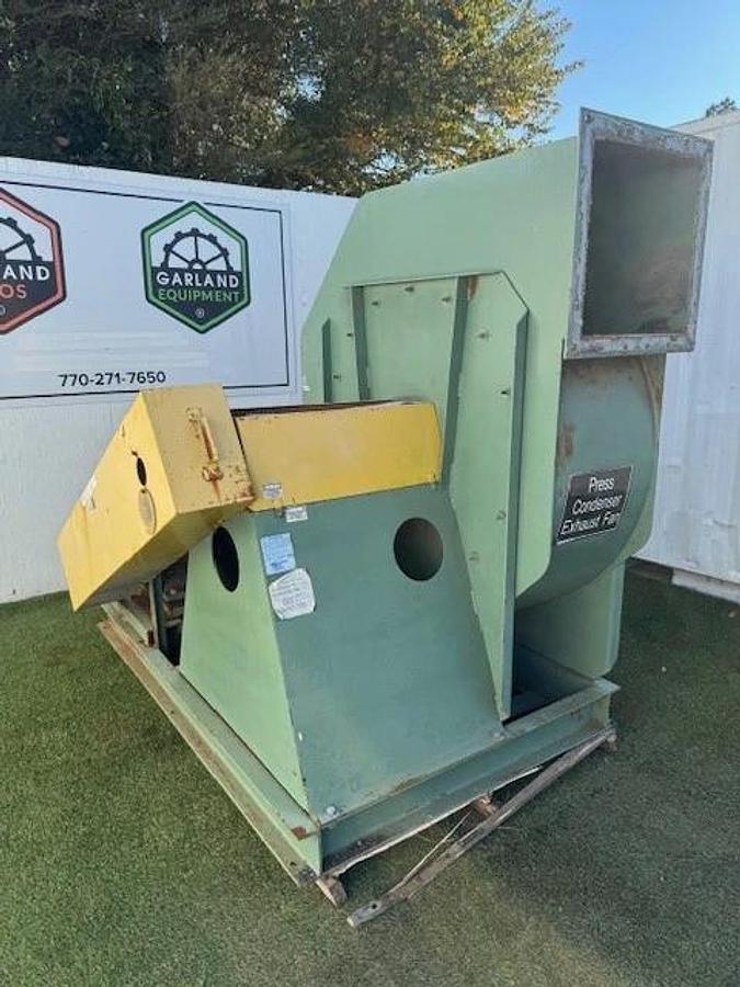 Used American Fan Co IE-21-MH, CW Top Horizontal Blower, 40Hp Motor, 1760RPM 575V