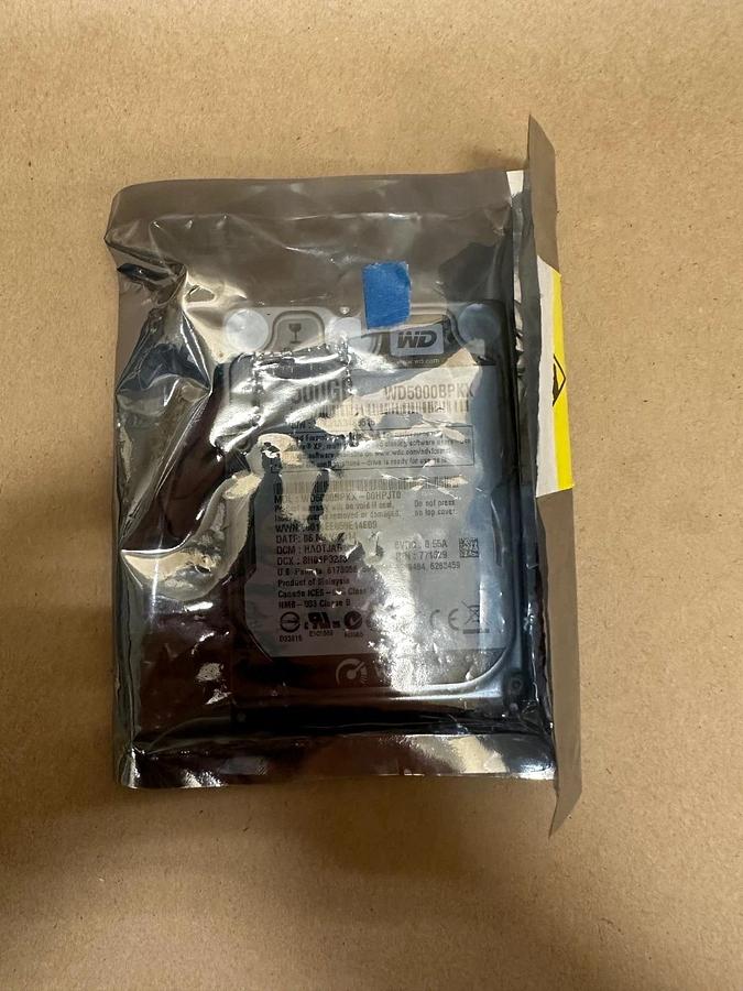 Western Digital WD5000BPKX Black 500GB SATA Hard Drive *NEW*