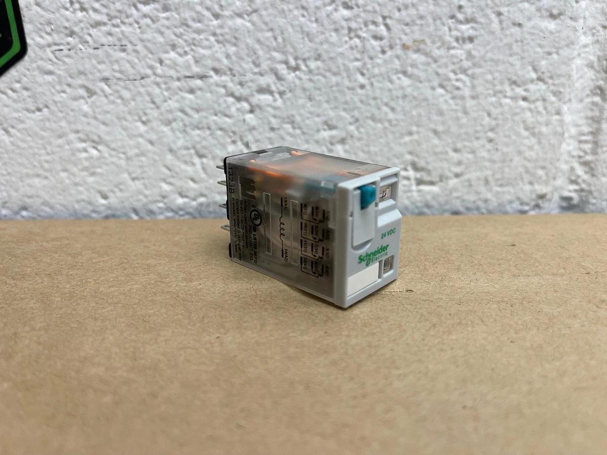 Used Schneider Electric Magnecraft 782XDX2M4L-24D Relay 4PDT, 10A, 24VDC Qty 8