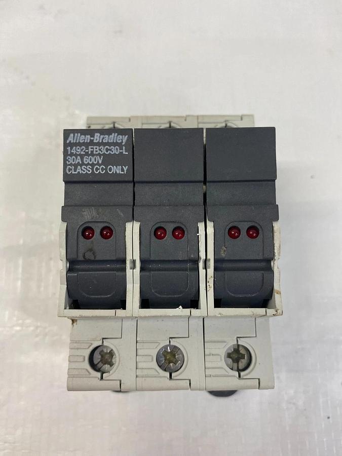 Used Allen-Bradley 1492-FB3C30-L (3 Pole) 1492-FB2C30-L (2 Pole) - Lot of 2