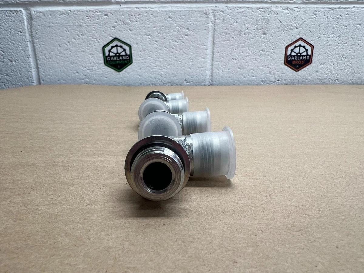 Used Parker SK1119 (x2), SK0819, SK0719 Hydraulic Elbow Connectors - 4 Total Pieces