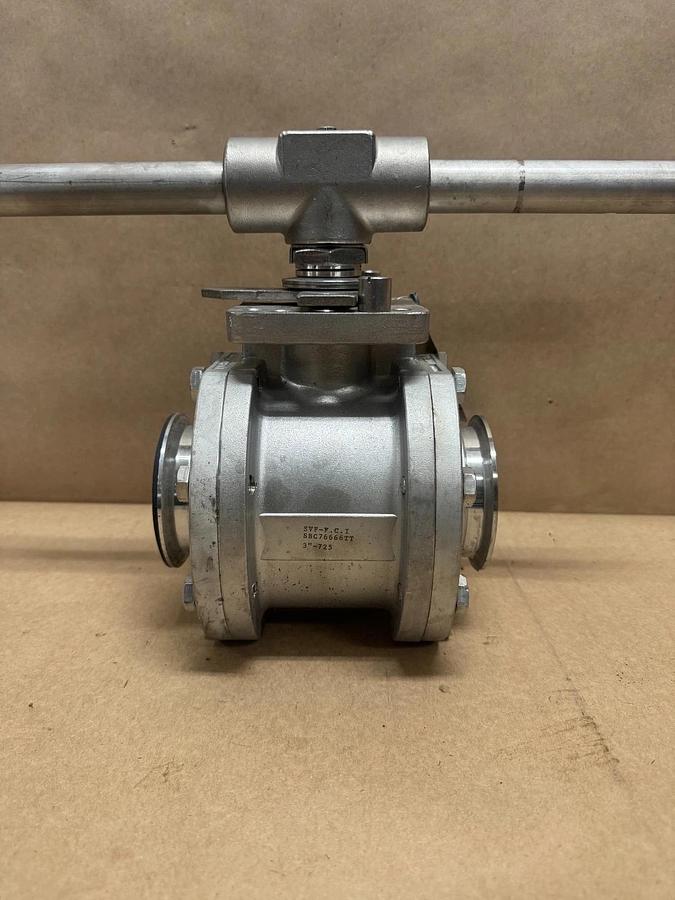 Used SVF F.C.I. SBC76666TT Ball Valve