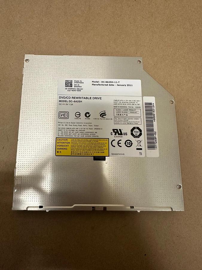 Used Philips & Lite-On DC-8A2SH DVD/CD Rewritable Drive