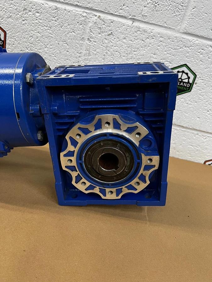 Used Rexmac MY90L4 Type IE1 3-Ph Induction Motor 1.5 KW (2HP) 1420 RPM w/HMRV75-90B5