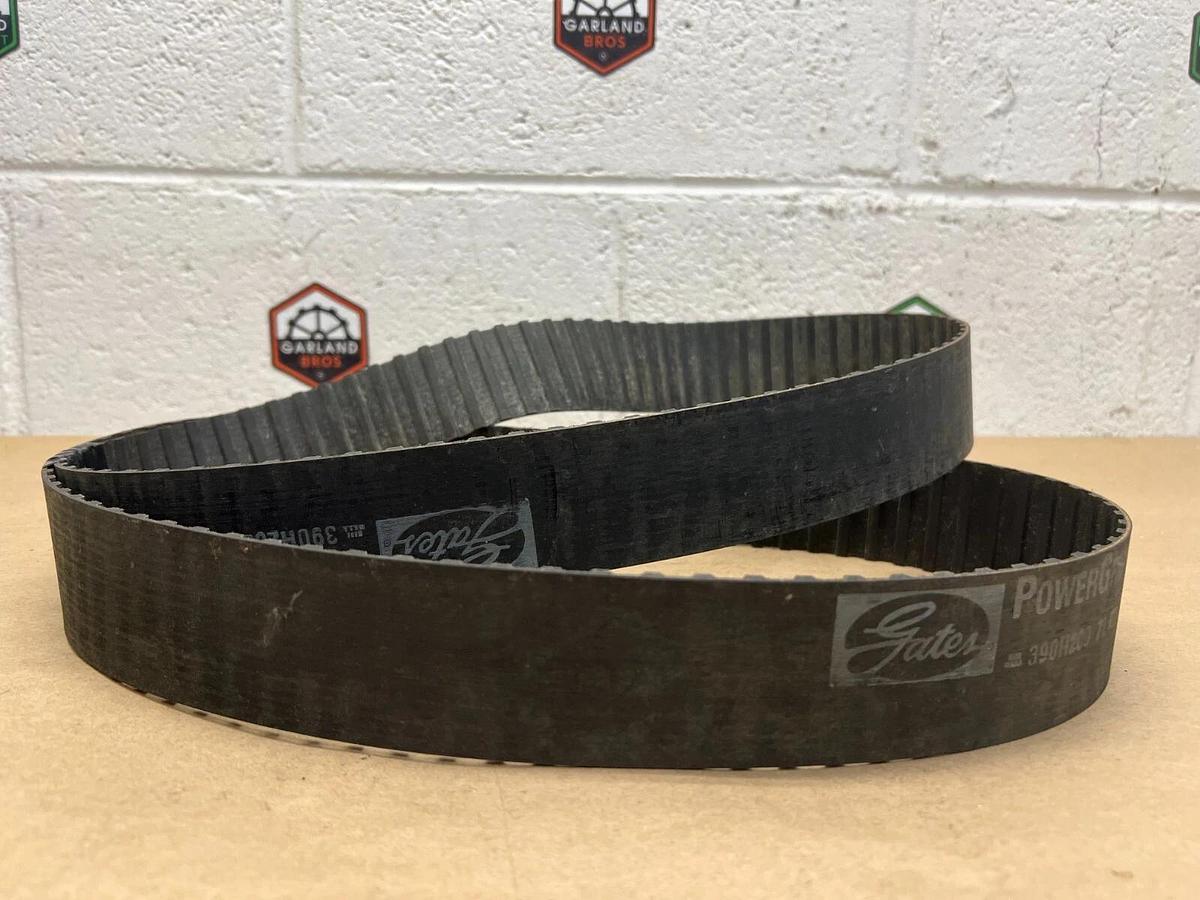 Used Gates 390H200 PowerGrip Timing Belt - Lot of 2