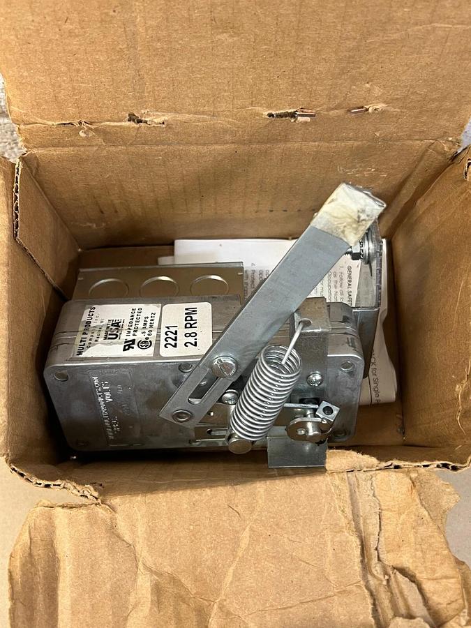 Multi Products 2221 2.8 RPM Actuator