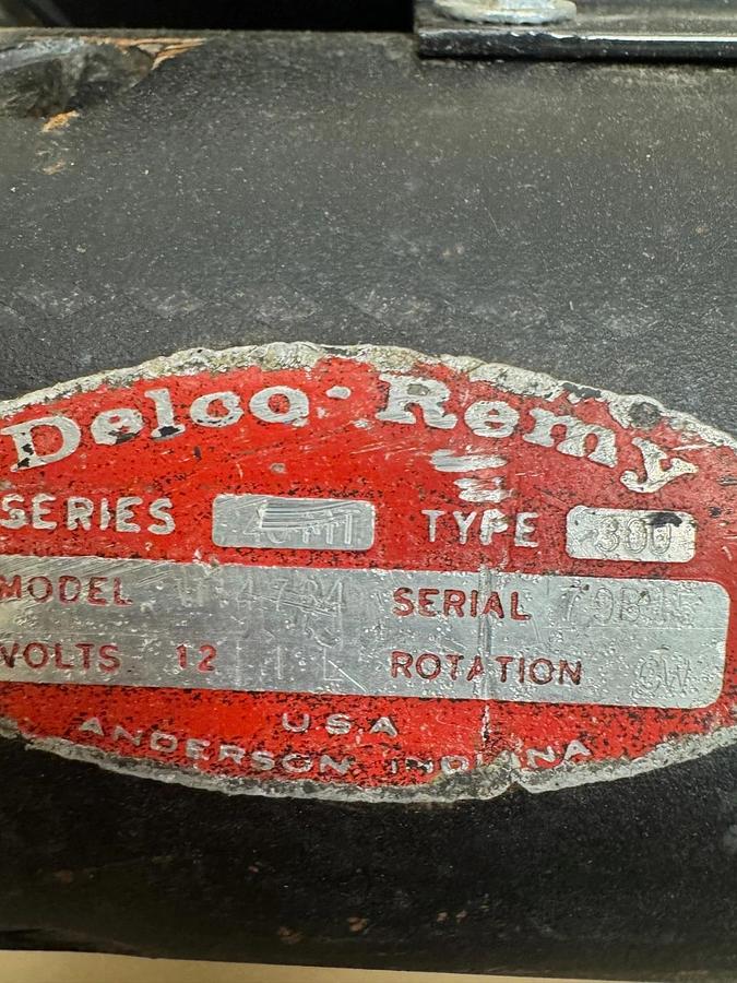 Used Delco Remy 1114784 Starter, Type:300