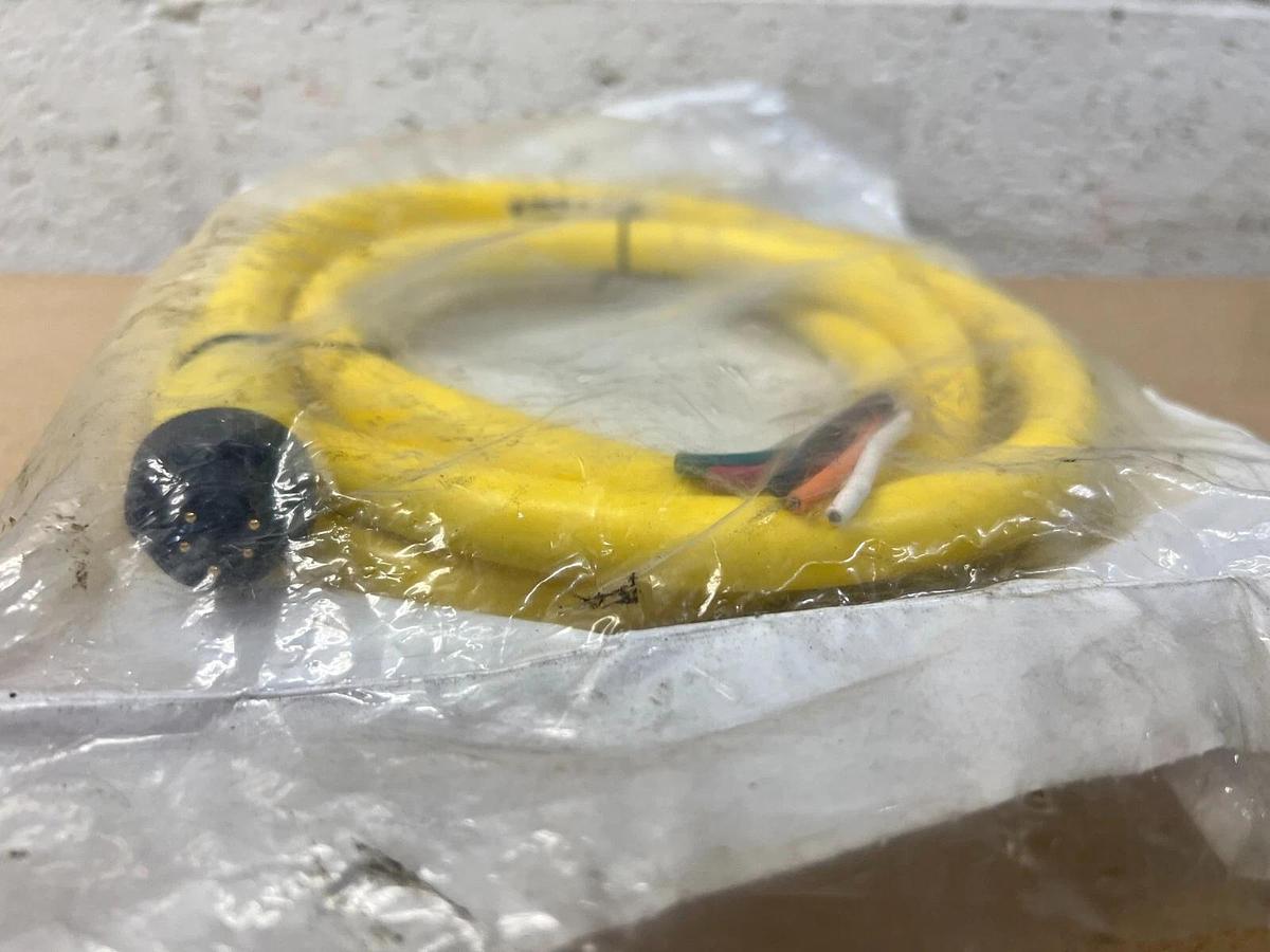 Used Allen Bradley 889N-U5AFC-6F Bulletin 889N QD Cordset, 6 feet