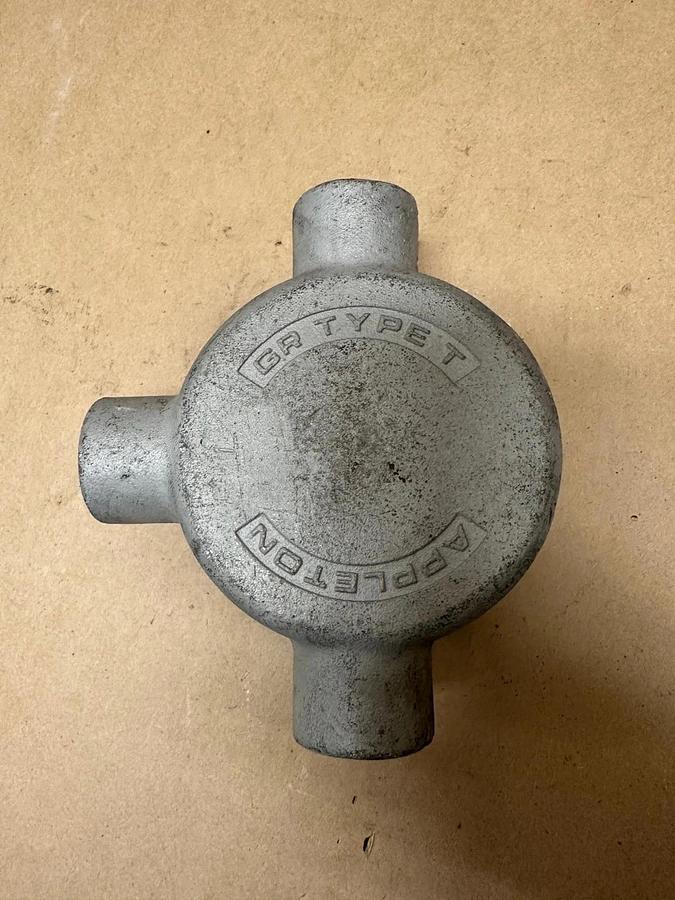 Used Appleton GR-EFHC GR Type T Conduit Outlet Box