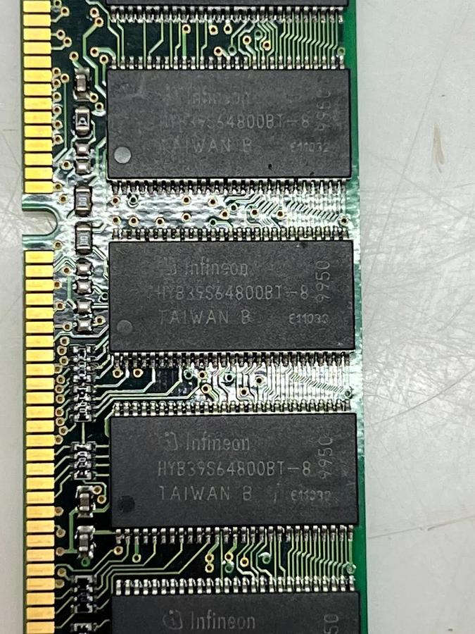 Used Infineon HYB39S64800BT-8 - Lot of 2