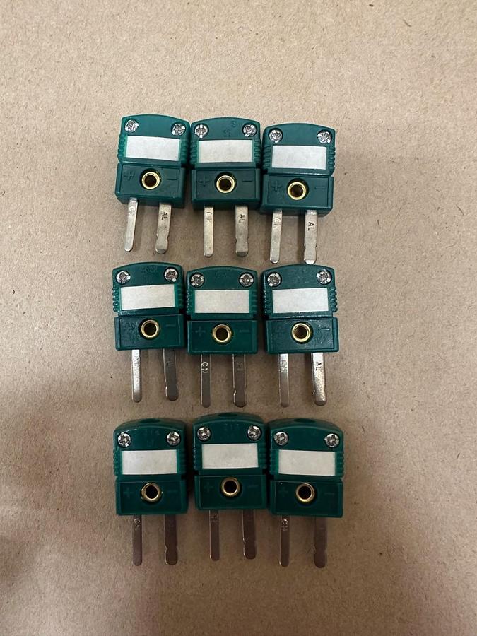 Used Omega DRTB-KI Type K Thermocouple Connector - Lot of 9 *NEW*