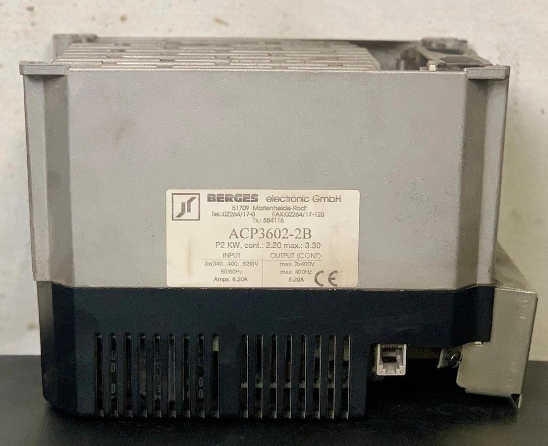 Used Berges ACP3602-2B Variable Frequency Drive
