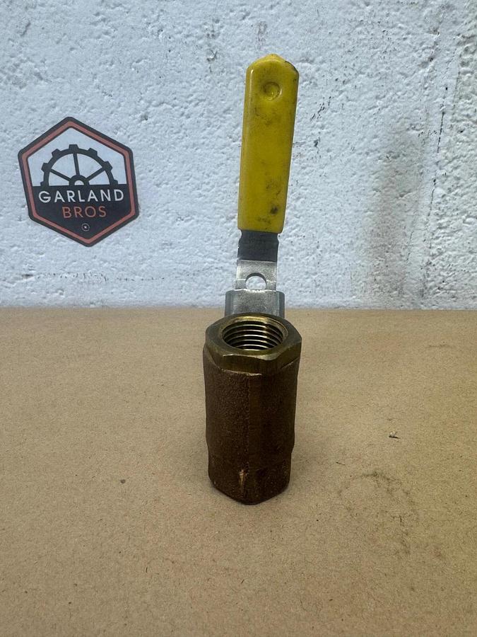 Used Apollo CII Brass 1/2” Ball Valve, 600 WOG