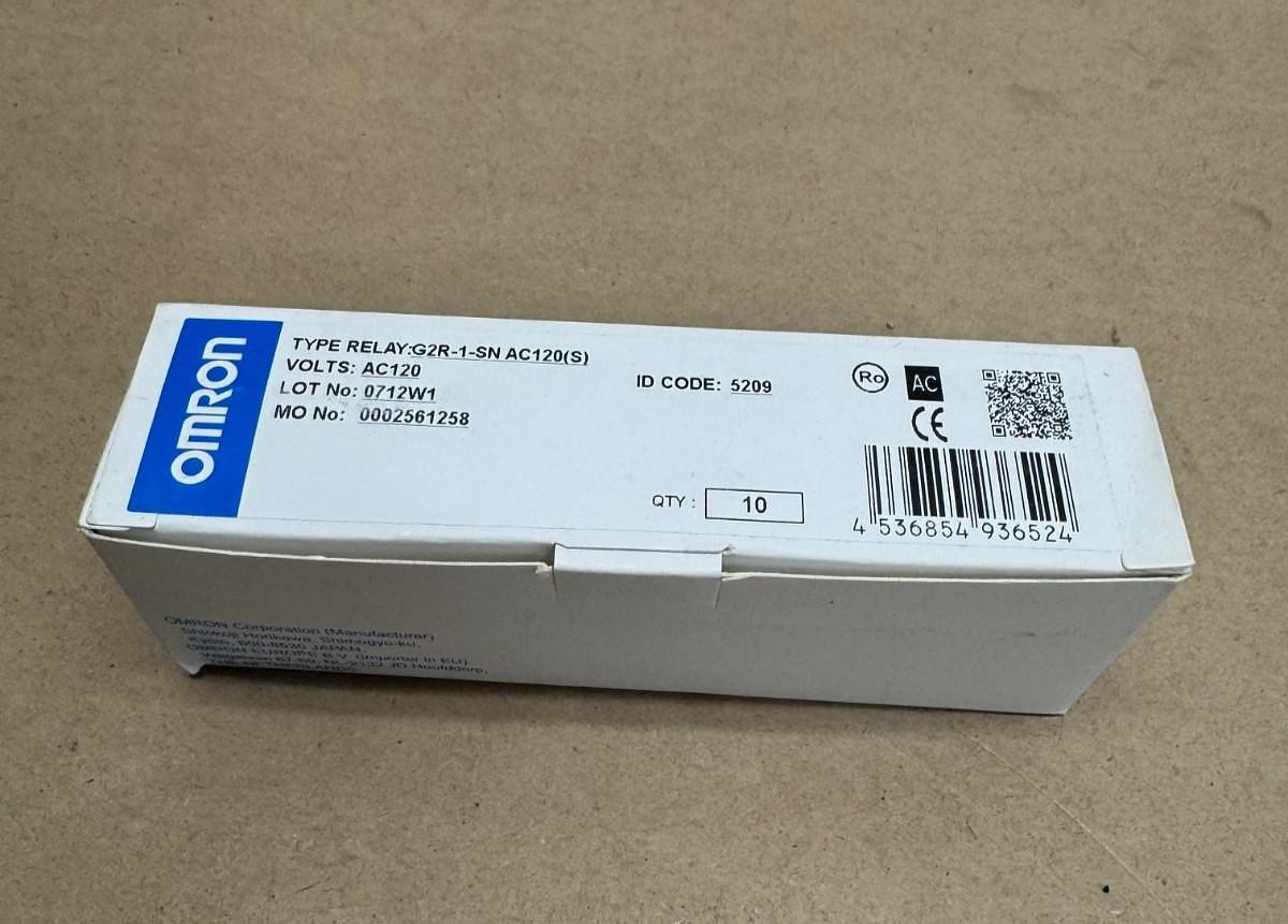 Used Omron G2R-1SN AC120 General Purpose Relay Qty 10 *NEW*