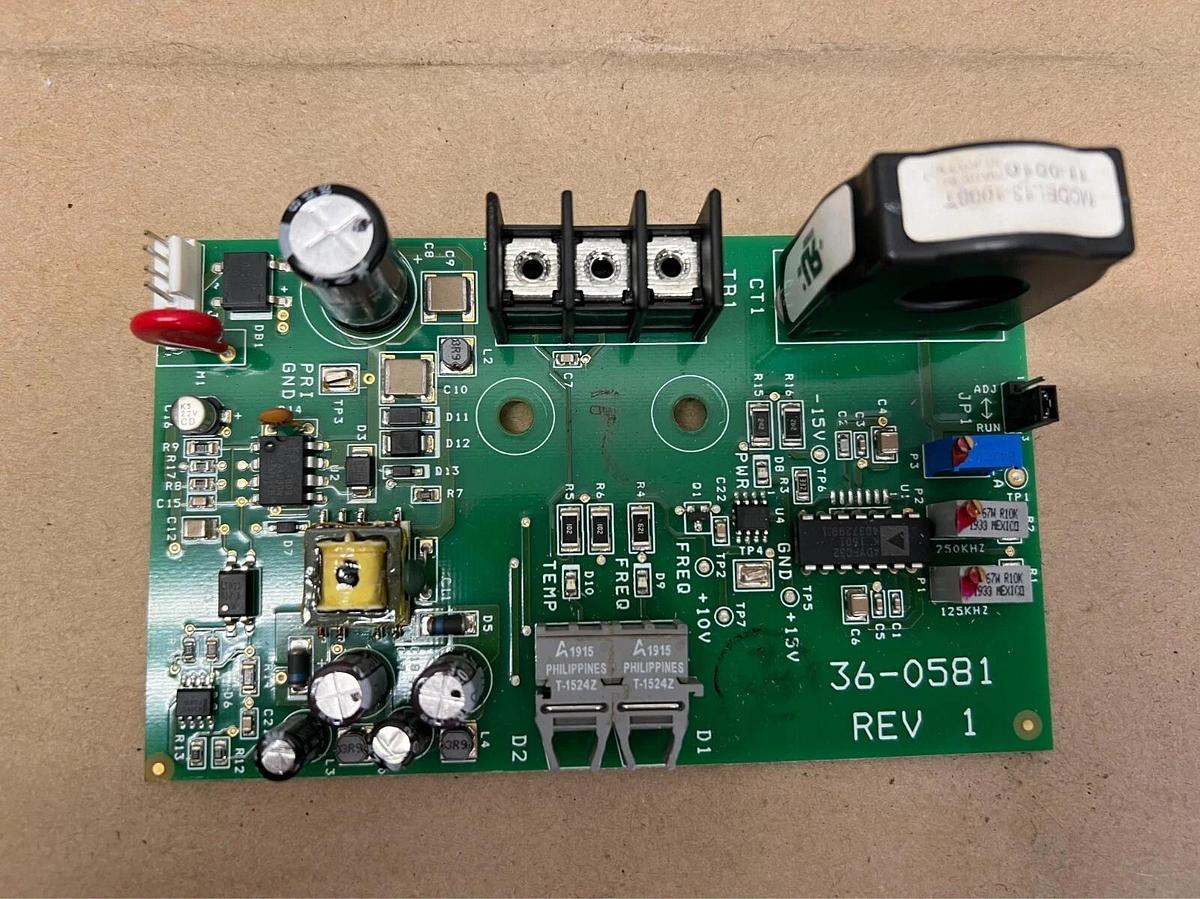 Used Motortronics 36-0581 Control Board/Temp Board