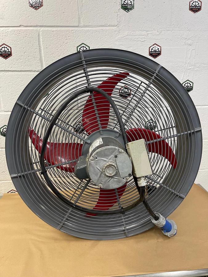 Used Soler and Palau 5NVTM74613WG, VT Series Tublar Fan 1/3HP, 1140RPM Electric Motor