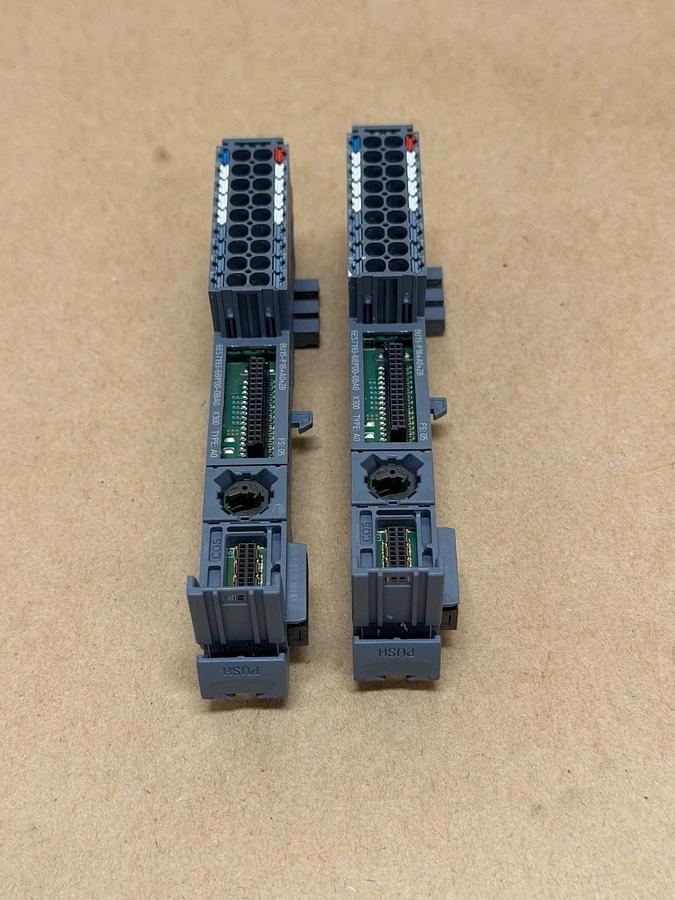 Used Siemens 6ES7 193-6BP00-0BA0 Base Unit - Lot of 2
