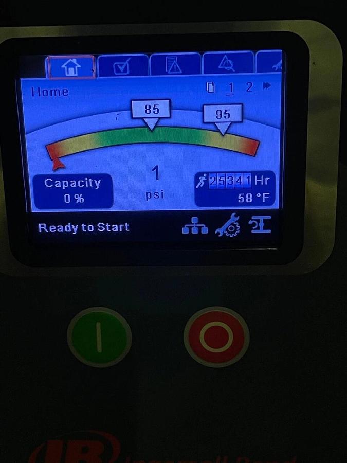 Used Ingersoll Rand R45N Oil-Flooded VSD Rotary Screw Air Compressor