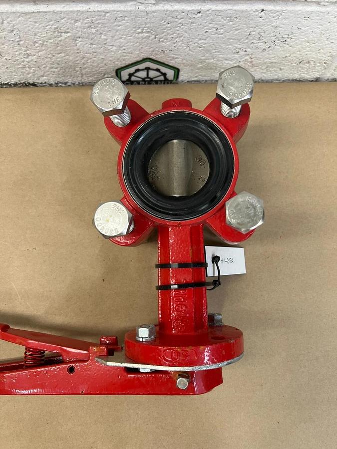 Used Bray 321C Butterfly Valve w/ Handle