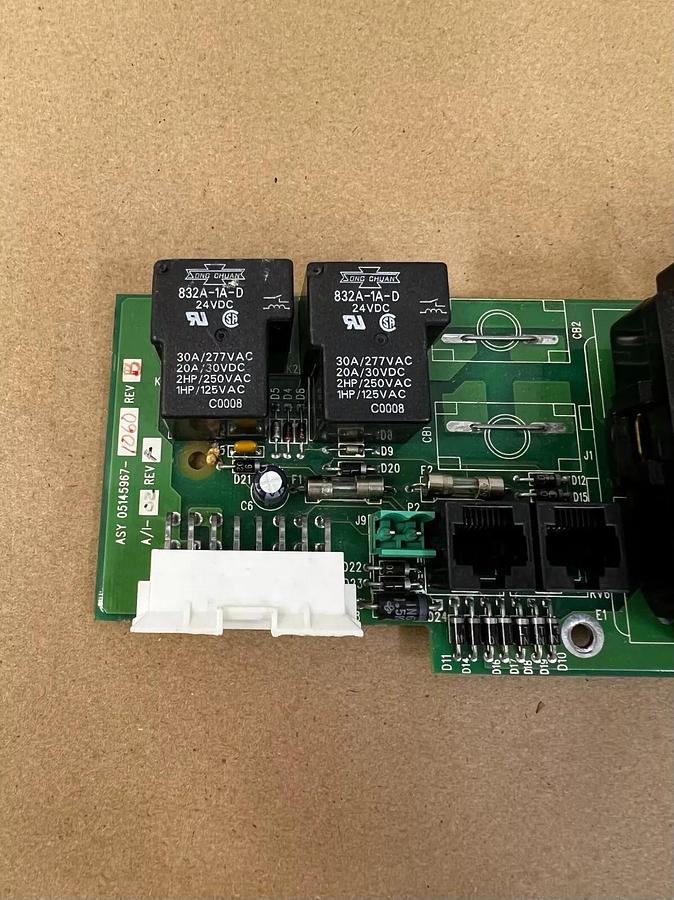 Used Avaya 05145967-1060 Power Outlet Backplate