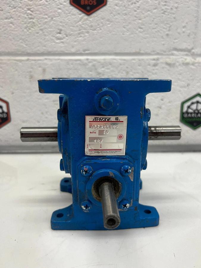 Used Morse 95FM10002 13W, Ratio 10 Gear Reducer