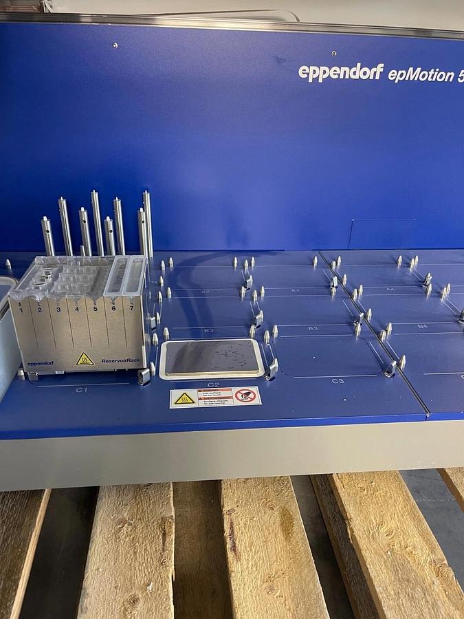 Used Eppendorf epmotion 5075 Automated Liquid Handler