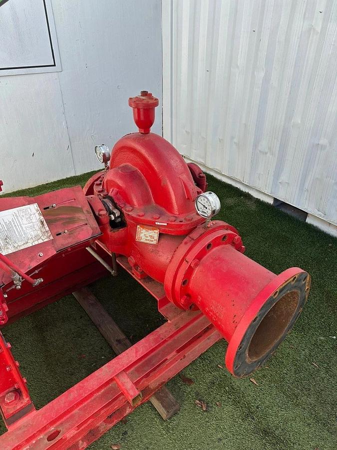 Used Clarke JW6HU40 Fire Pump System