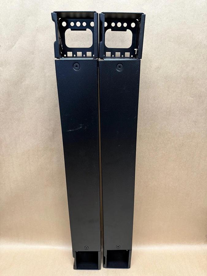 Used RITTAL VX 8660.003 Base/Plinth Corner Pieces (Set of 2)