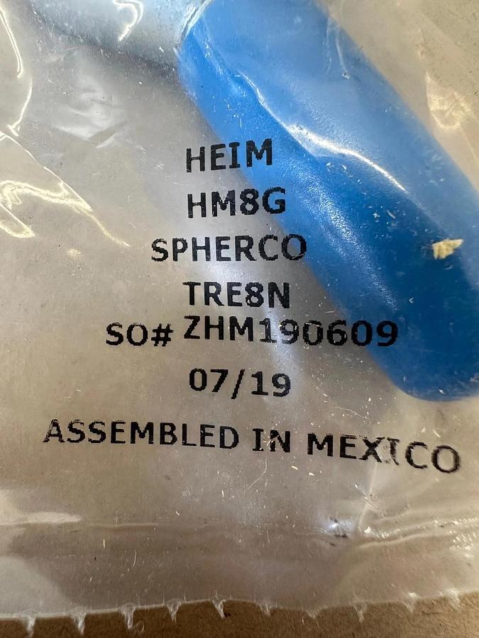 Used RBC Bearings HM8G Male Spherical Plain Rod End *NEW*