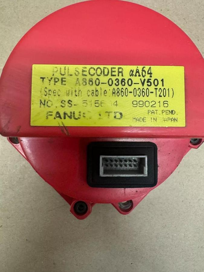 Used Fanuc A860-0360-V501 PulseCoder aA64