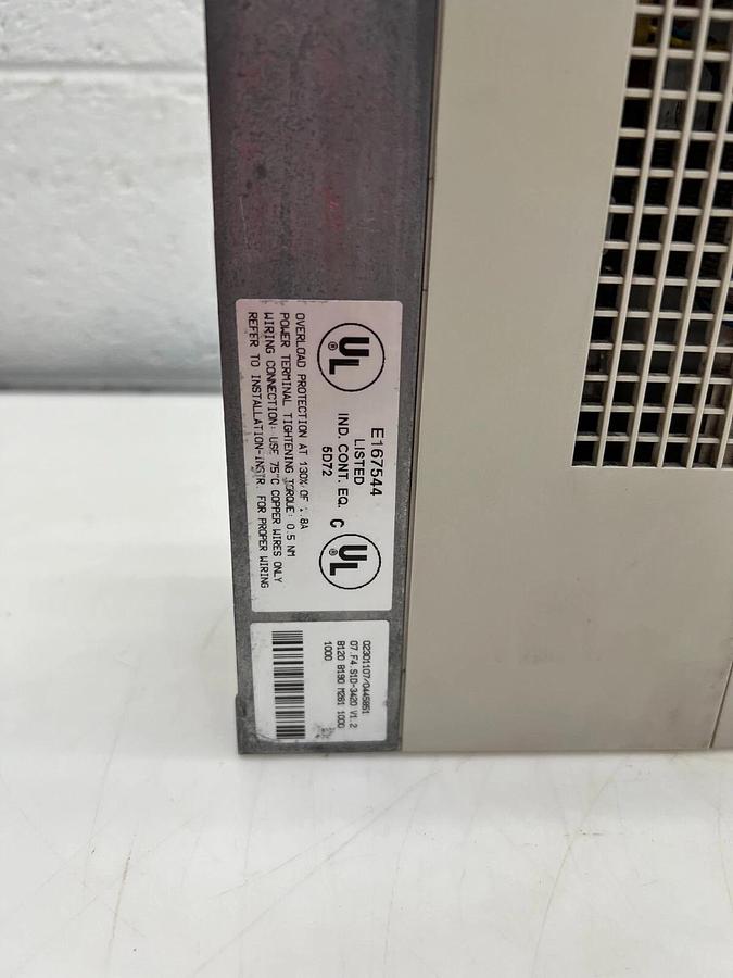 Used KEB 07.F4.S1D-3420/1.2 50/60Hz F4 Combivert AC Drive