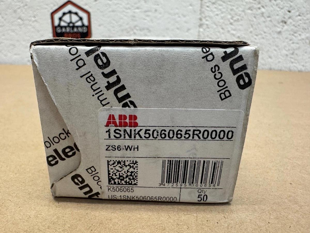 Used ABB 1SNK506065R0000 Terminal Blocks (Qty 50 Pcs) *NEW*