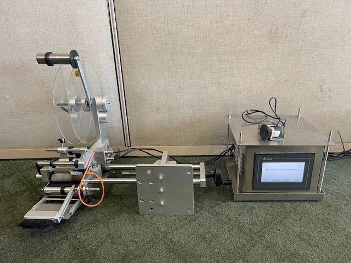 Used Delta TTL-201T Labeling Machine, Single Phase, 110V, Max Label Width 6”