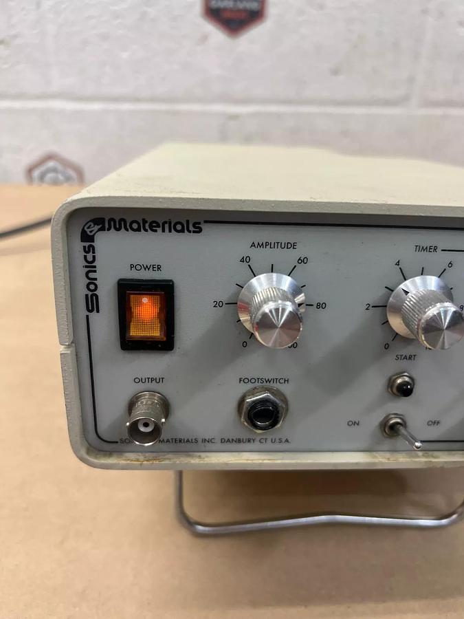 Used Sonics + Materials VC 50T 50 Watt Ultrasonic Processor