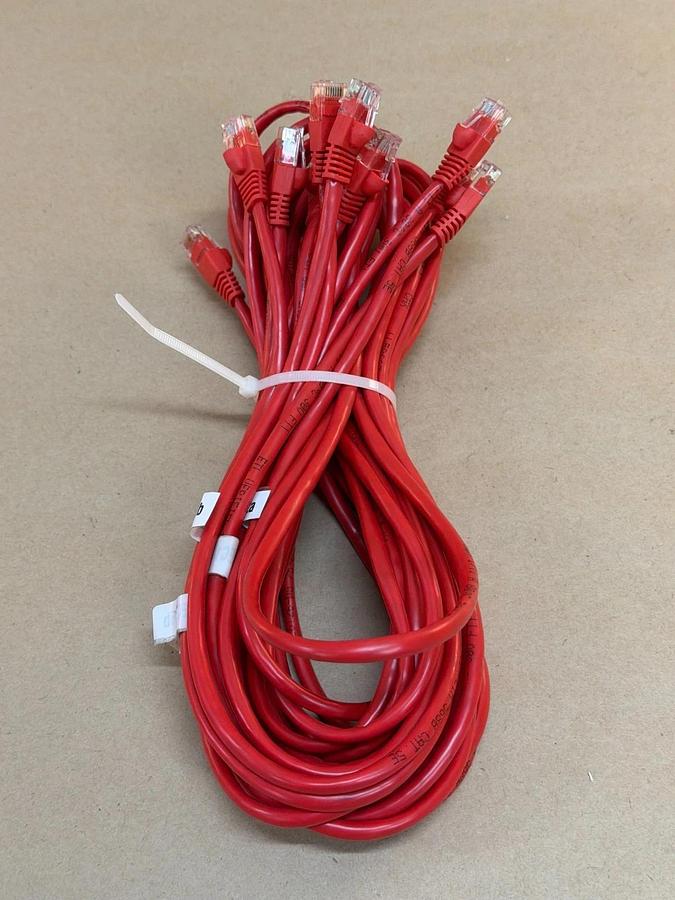 Used LL58663 CAT5 Ethernet, USB 2.0 VGA Cable - Lot of 5