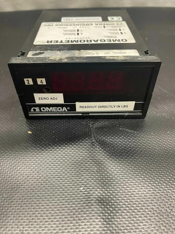 Used Omega DO2000-S3, Omegarometer, 120 Volts, 9 Watts, Drive Box