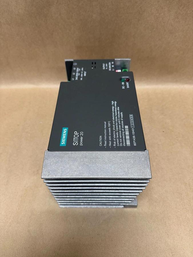 Used Siemens 6EP1436-1SH01 SITOP Power 20 Power Supply
