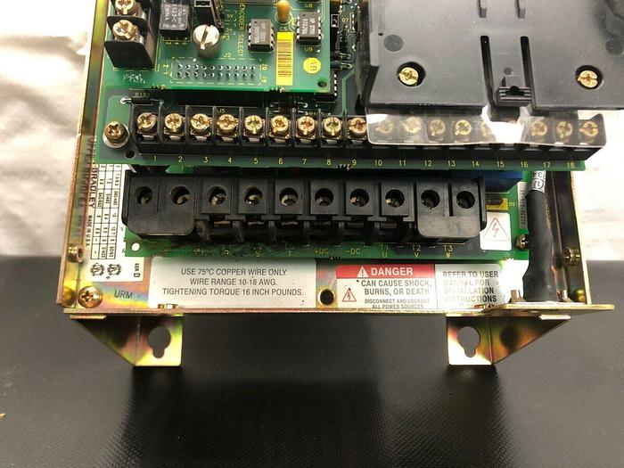 Used Allen Bradley 1336S-BRF50-AN-EN4 Series D, AC Drive, 5 HP