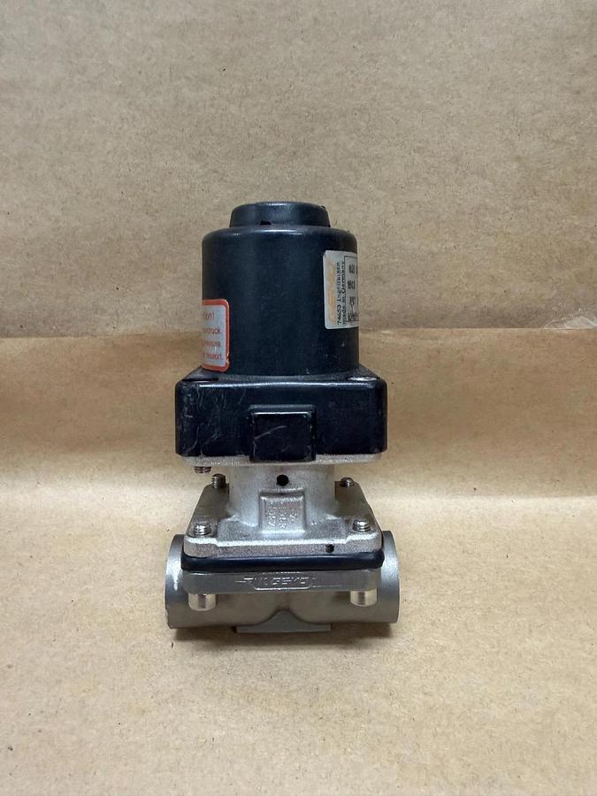 Used GEMU 625 15D 134131 Pneumatic 2-Way Diaphragm Valve