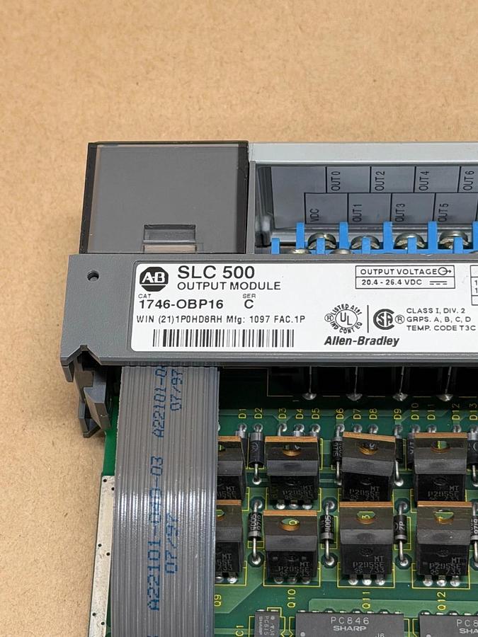 Used Allen Bradley 1746-OBP16 Series C Protected Output SLC 500