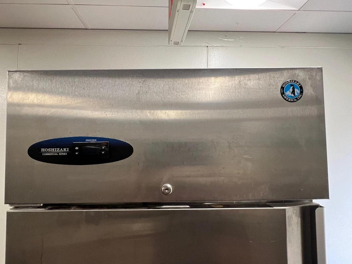 Used Hoshizaki CF1S-HSL Two-Door Freezer, Stack