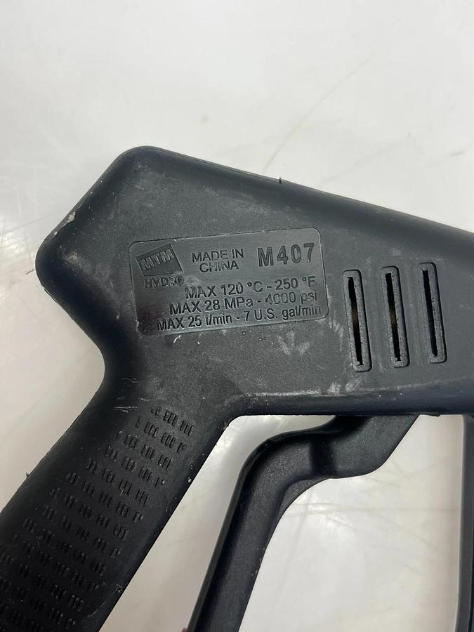 Used MTM Hydro M407 Spray Gun w/ Safety Lock
