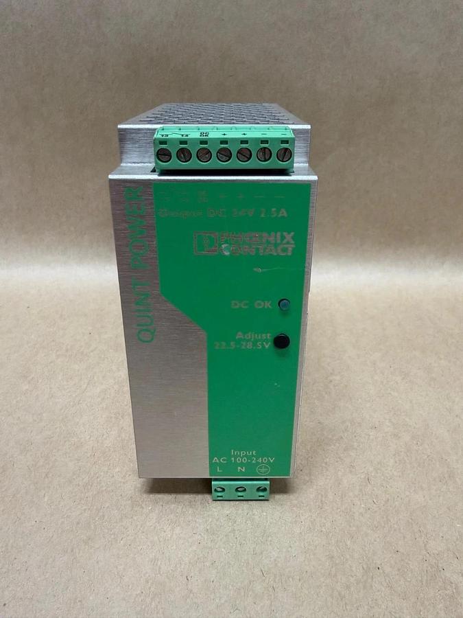 Used Phoenix Contact QUINT-PS-100-240AC/24DC/2,5 Power Supply