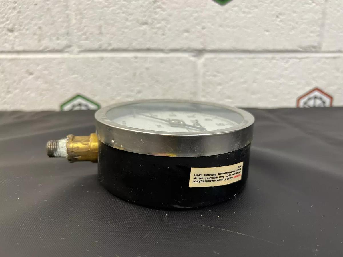 Used Trerice 52-2199 Pressure Gauge 100 PSI